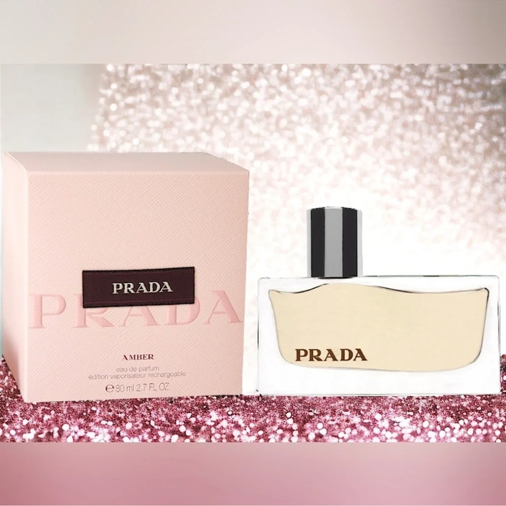 🆕 PRADA AMBER PERFUME FRAGRANCE 2.7 oz large bottle NEW SEALED DISCONTINUED NIB - Picture 8 of 8